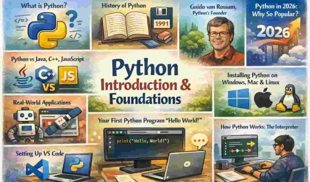 Python programming for beginners Python Programming for Beginners A Complete Guide (2026)