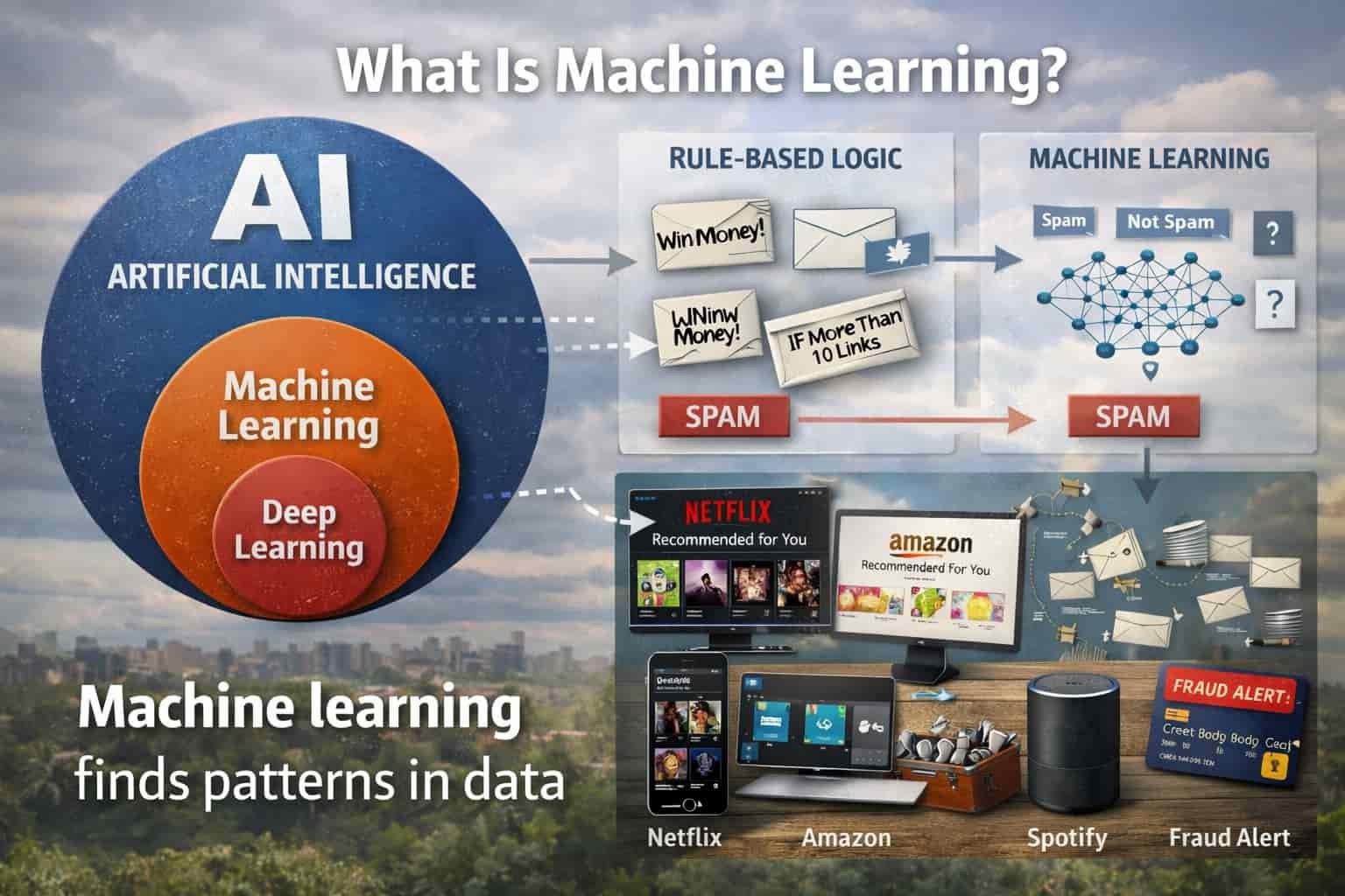 3 Levels of AI: AI vs Machine Learning vs Deep Learning Explained in 1 Sentence 4 word image 2505 3