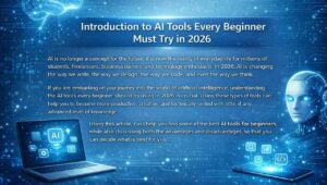 Home 2 AI tools every beginner must try in 2026 including ChatGPT Canva AI Grammarly and GitHub Copilot